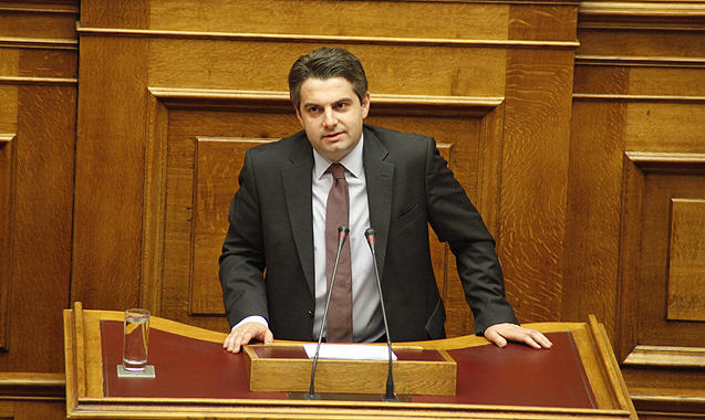 Ο βουλευτής του ΠΑΣΟΚ Οδυσσέας Κωνσταντινόπουλος.