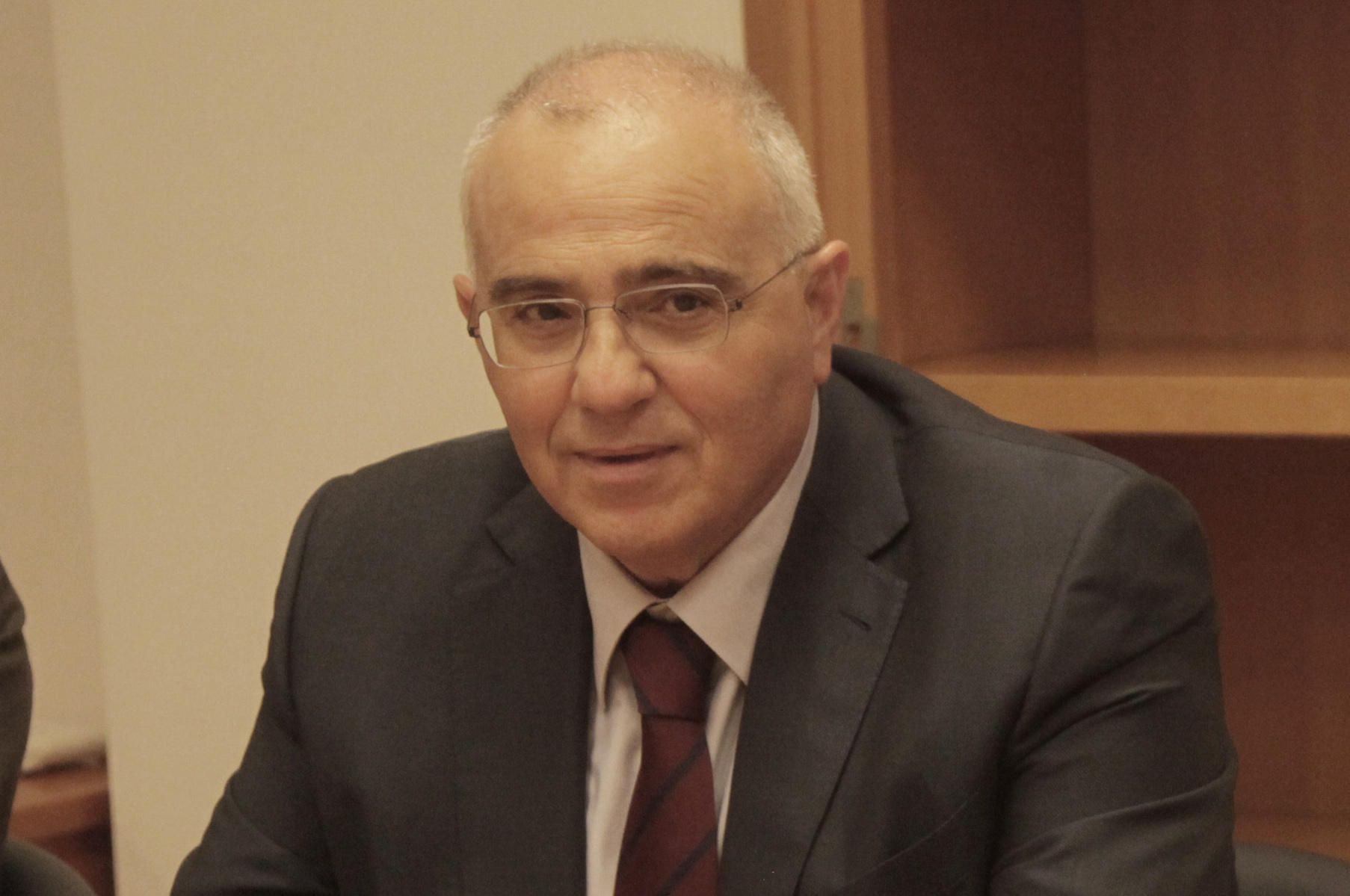 Νίκος Καραμούζης. Ετών 66. Πρόεδρος Eurobank
