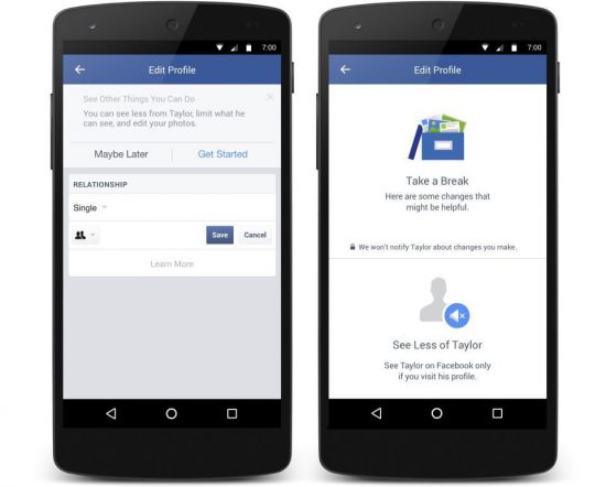 Take a break: Το Facebook στο πλευρό των φρεσκοχωρισμένων