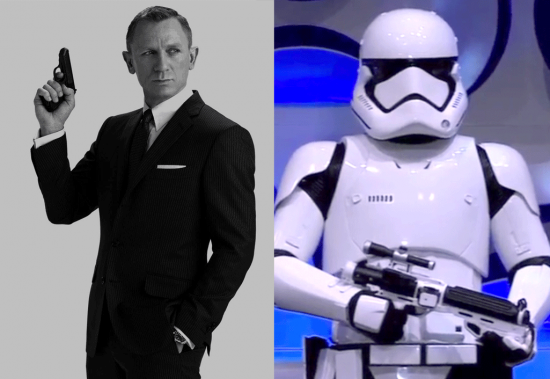 Κι όμως στο καινούριο Star Wars παίζει και ο James Bond!