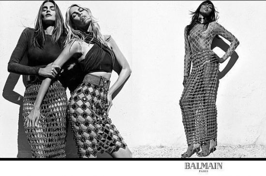 Τα top model του ’90 φωτογραφίζονται για τον οίκο Balmain!