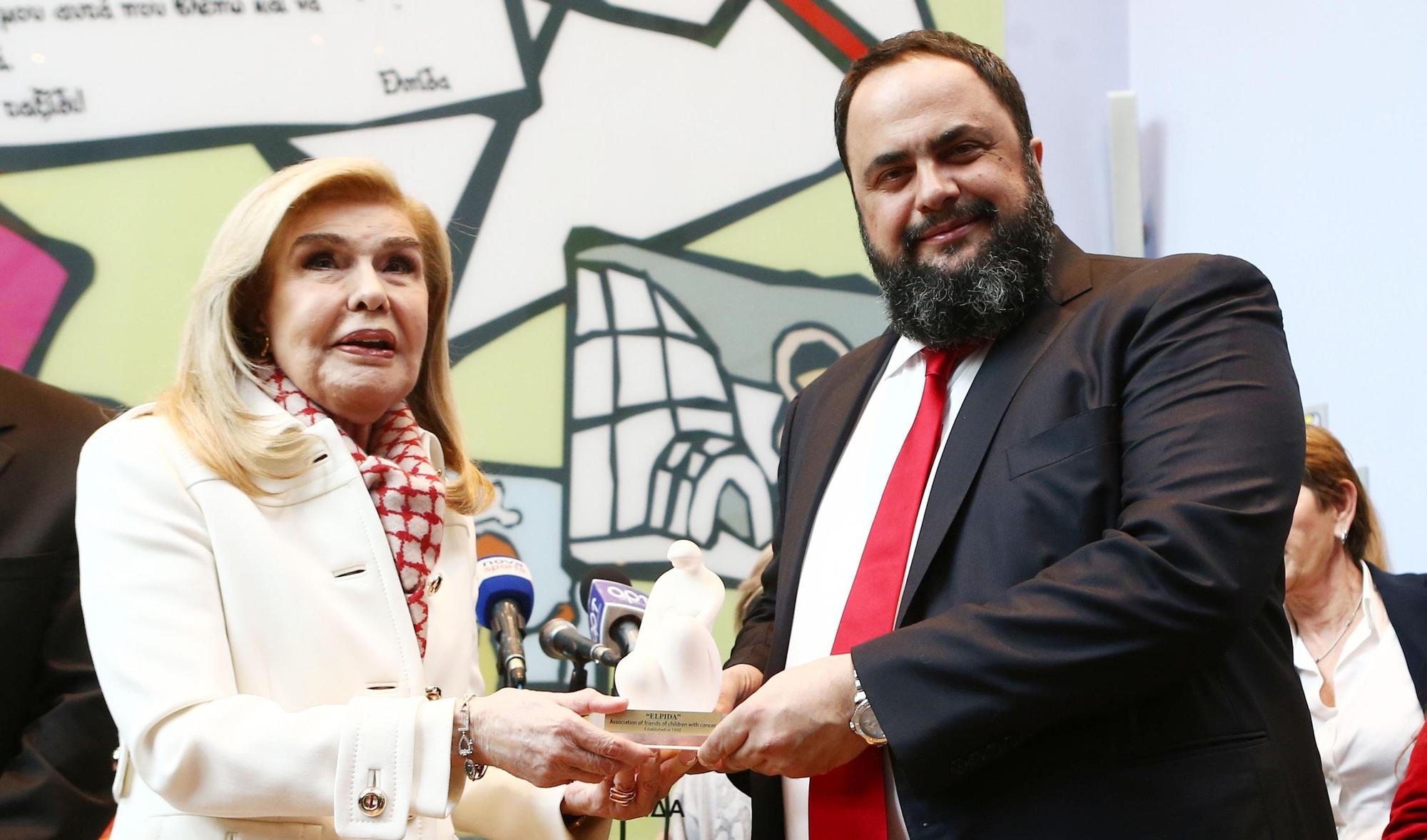 Επίσκεψη του Ολυμπιακού στον Σύλλογο Ελπίδα