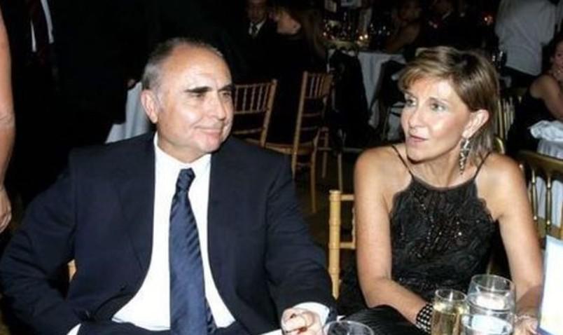 Το ζεύγος Θεόδωρου και Εμμανουέλλας Βασιλάκη, βασικών μετόχων της Aegean Air