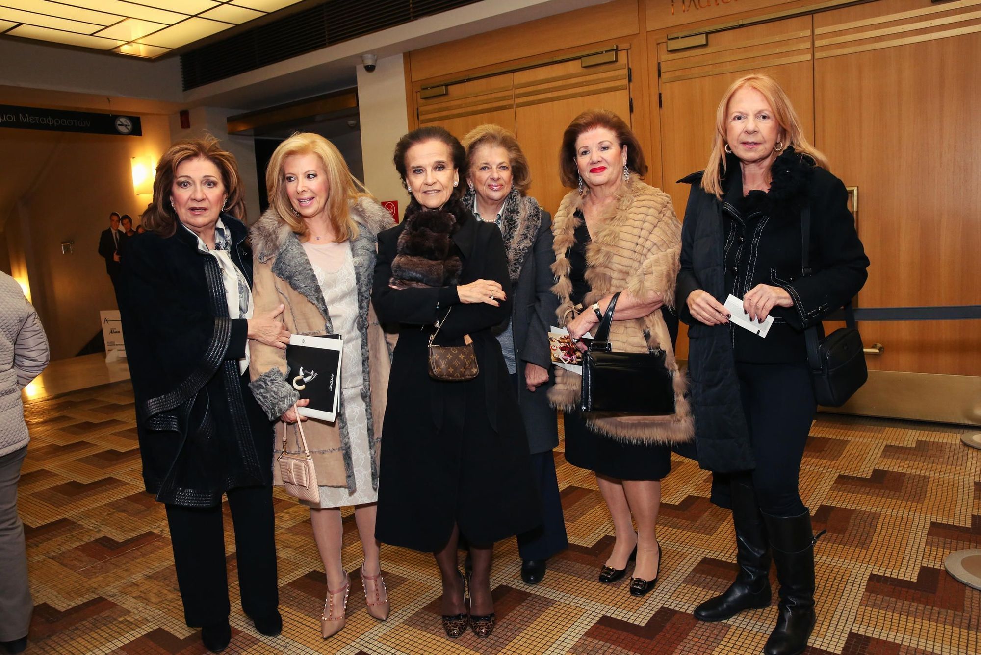 (Από αριστερά) Κέττυ Φιλιππίδου, Μελίνα Δασκαλάκη, Ελένη Σαμαρά Κωνσταντακάτου, Άσπα Γυφτοπούλου, Έπη Νικολακοπούλου