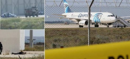 Συνελήφθη ο αεροπειρατής της πτήσης MS 181 της Egypt Air