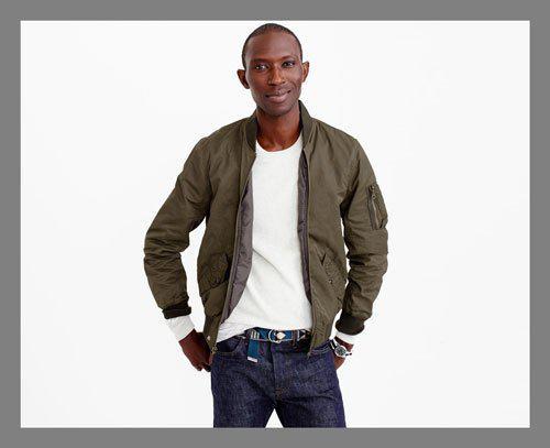 J.Crew Wallace & Barnes MA-1 Bomber Jacket, $178