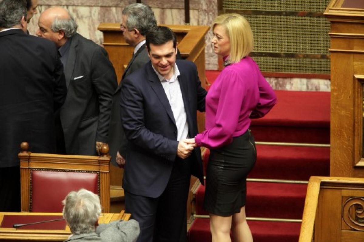 Ραχήλ Μακρή-Αλέξης Τσίπρας