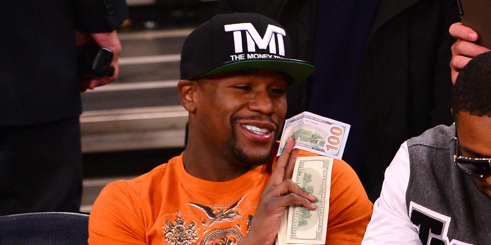 Ο Mayweather προκαλεί: “Βγάζω 84 εκατ. το χρόνο χωρίς να κάνω τίποτα!”