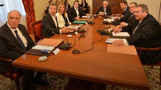 Συμβούλιο αρχηγών: Πλήρης ασυνεννοησία – Οικουμενική ζήτησαν Φώφη, Λεβέντης