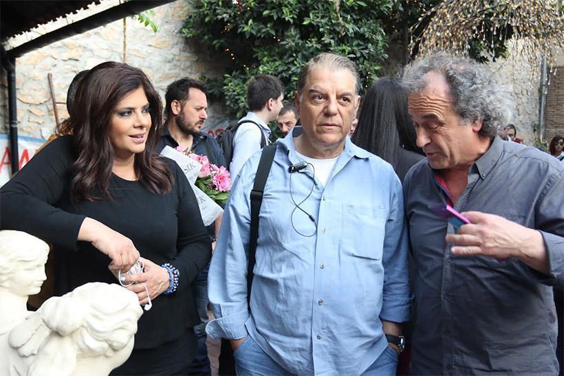 Η Βάσια Παναγοπούλου και ο Χάρης Σιώζος