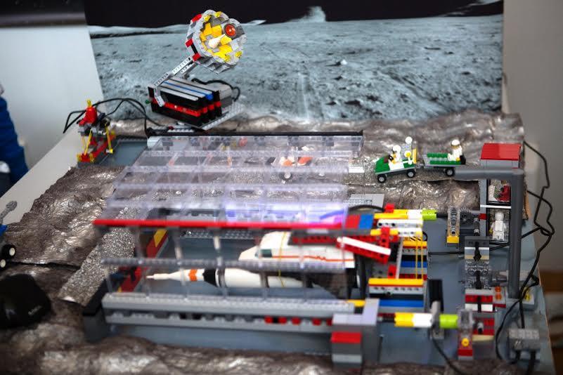 Η ρομποτική κατασκευή της ομάδας Robotakia, 1η θέση.