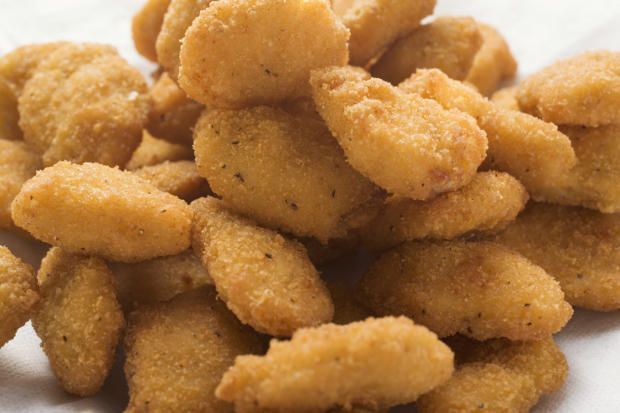 Many chicken nuggets
