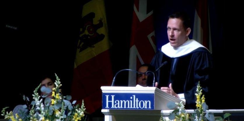 Peter Thiel, συνιδρυτής της startup εταιρείας PayPal