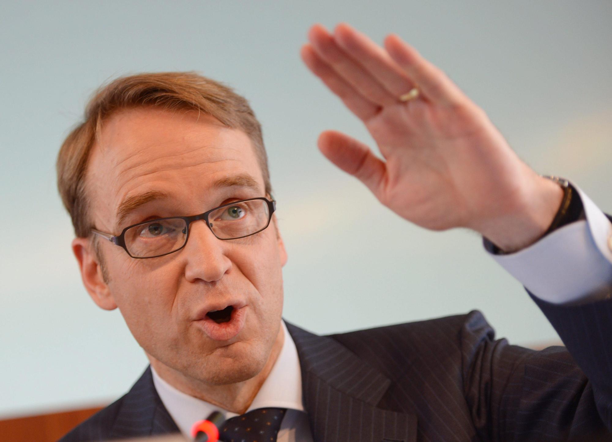  Jens Weidmann, the president of the German Central Bank