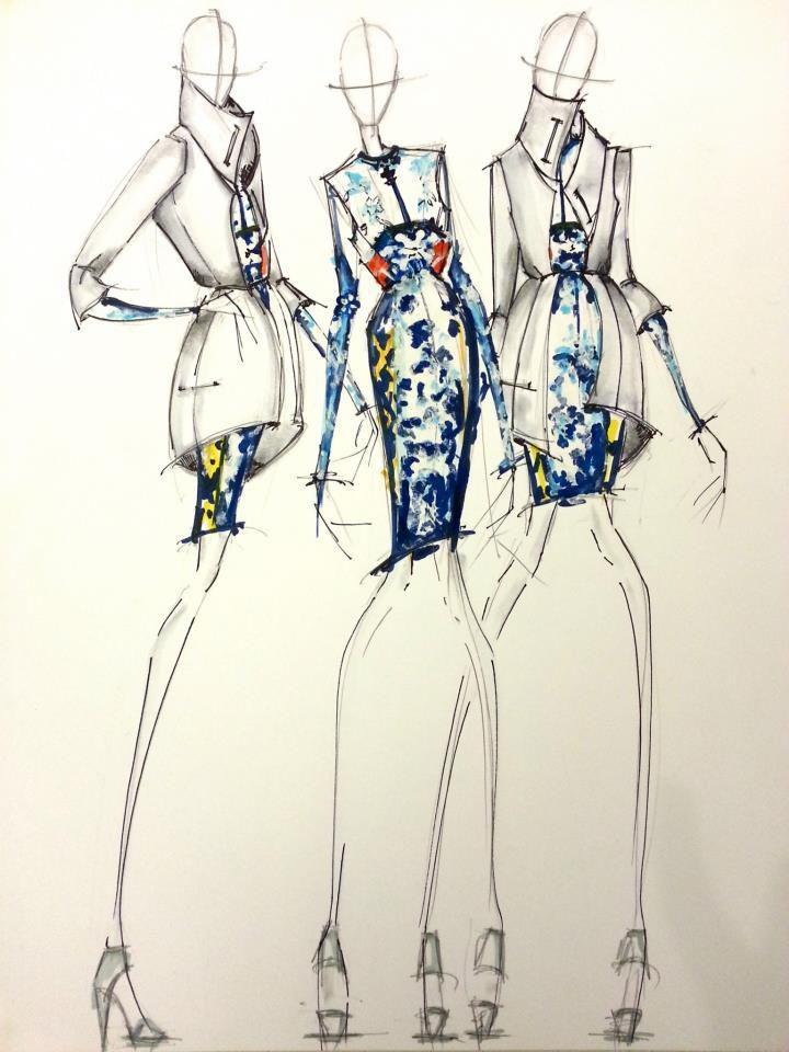 Illustration in fashion