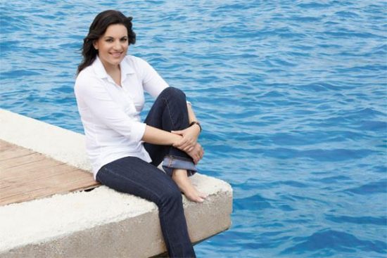 Όλγα Κεφαλογιάννη: Ανέμελες στιγμές στην κρητική εξοχή (pic)