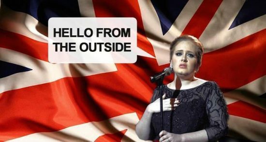 Hello from the outside: Η προφητεία της Adele για το Brexit! (video)