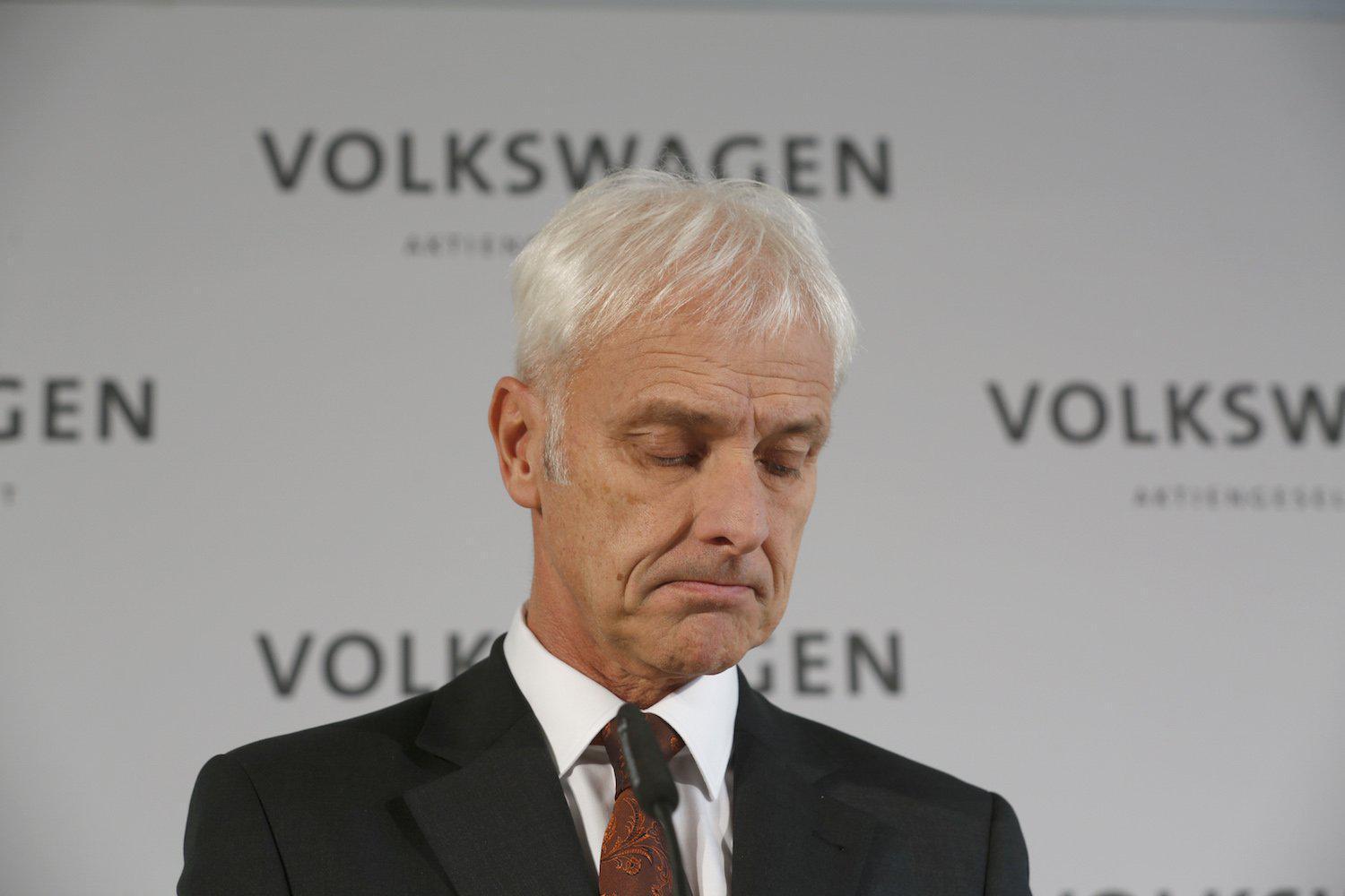 Ο CEO της VW, Matthias Müller.