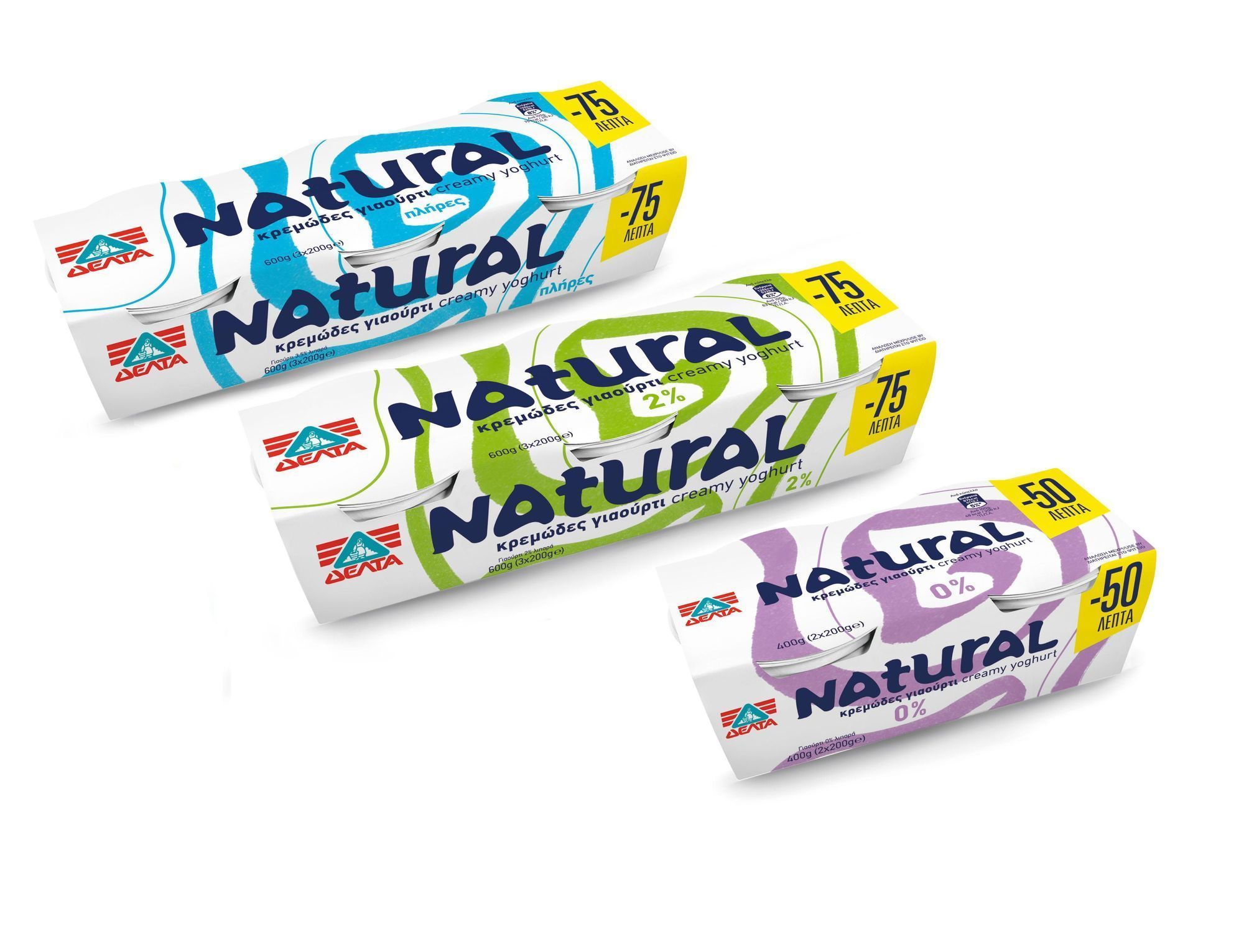 Aνανεωμένο κρεμώδες γιαούρτι ΔΕΛΤΑ Natural, τόσο αγνό και απολαυστικό που δεν το πιστεύεις!
