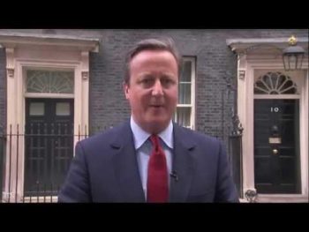Ο χαρούμενος David Cameron (video)