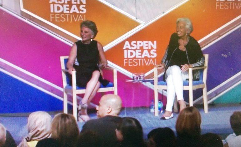 Christine Lagarde, Φεστιβάλ Ιδεών Aspen