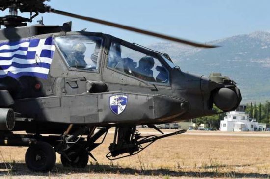 Ελικόπτερο Απάτσι έπεσε ανατολικά της Χαλκιδικής