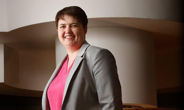 Ruth Davidson, αρχηγός του Συντηρητικού Κόμματος της Σκωτίας