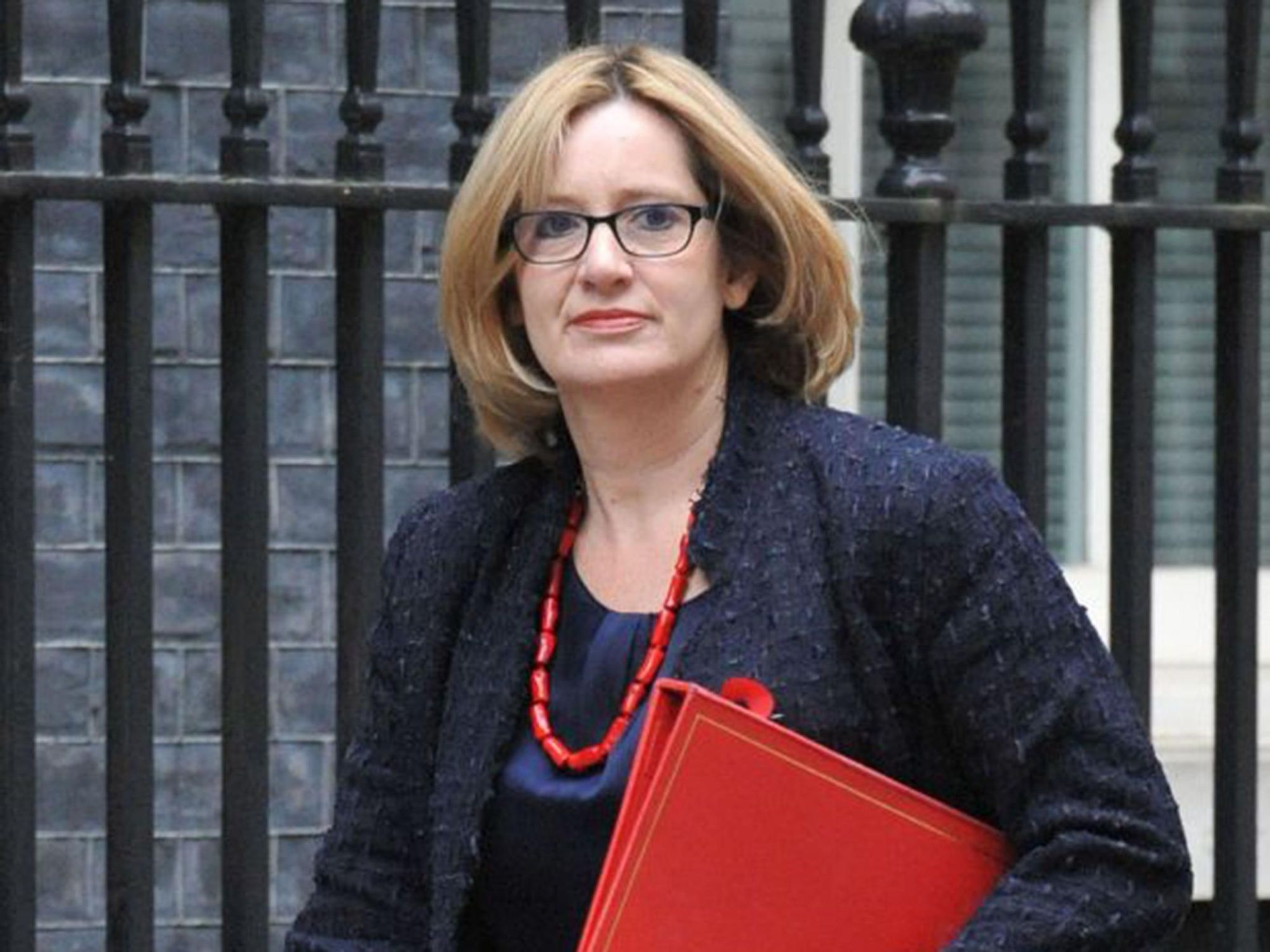 Η Υπουργός Εσωτερικών του ΗΒ, Amber Rudd