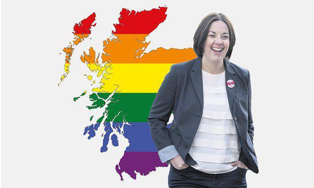 Η Kezia Dugdale, σκωτσέζα πολιτικός που πρόσφατα ανακοίνωσε δημόσια πως είναι γκέι