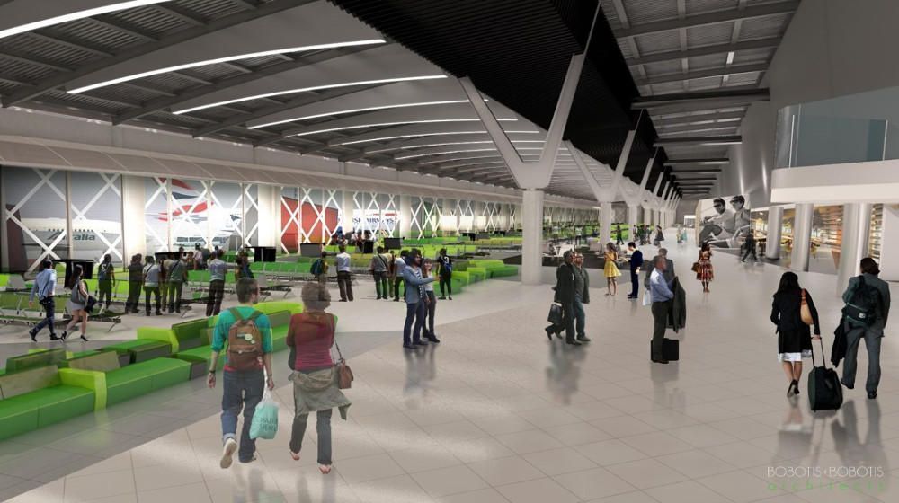 Οι μακέτες του νέου υπερσυγχρονου αεροδρομίου της Θεσσαλονίκης έτσι όπως θα το κατασκευάσει η Fraport 