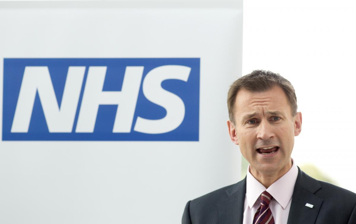 Ο Υπουργός Υγείας του ΗΒ, Jeremy Hunt