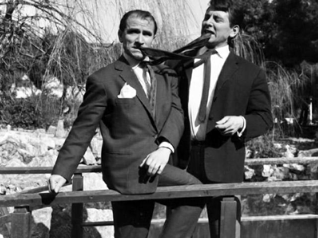 Στιγμιότυπο από την περίφημη ταινία του Γιάννη Δαλιανίδη "Οι Κληρονόμοι"