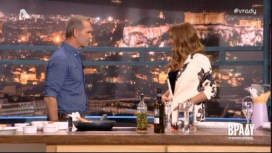 Κωστόπουλος- Τσολάκη: λύθηκε η παρεξήγηση – Η μαγειρική και τα νάζια της παρουσιάστριας (video)