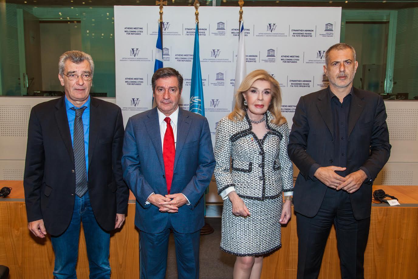 Μ. Β. Βαρδινογιάννη: Συζήτηση 30 εμπειρογνωμόνων στο Ζάππειο Μέγαρο για το προσφυγικό ζήτημα