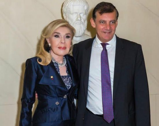 Μ. Β. Βαρδινογιάννη: O Πρύτανης του Πανεπιστημίου Αθηνών τιμά την UNESCO