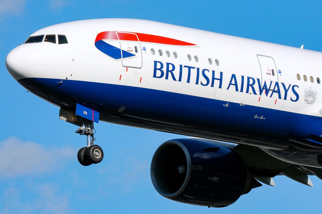 British Airways Boeing