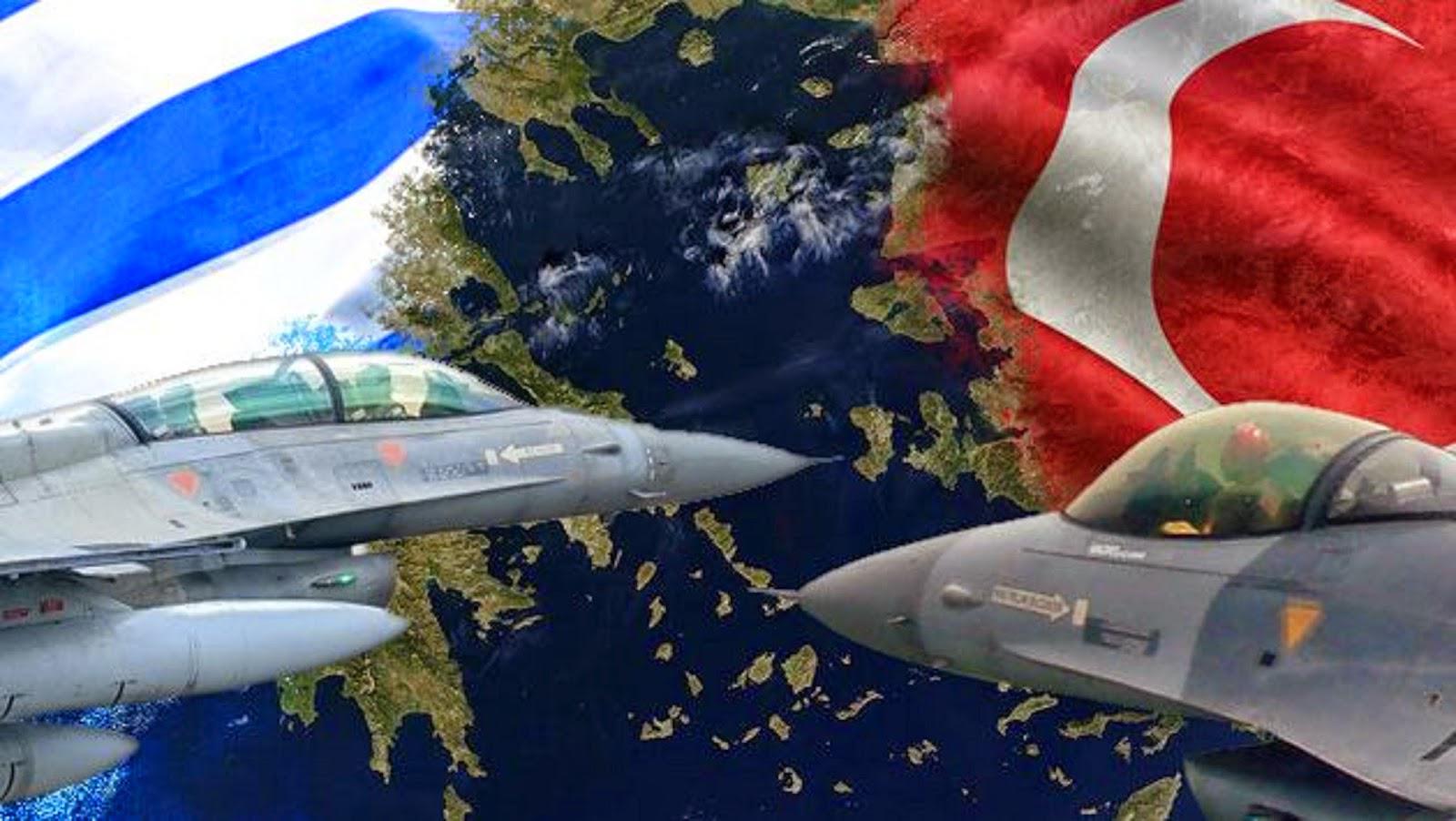 «Κόκκινος» συναγερμός στο Αιγαίο: Τουρκικά μαχητικά στο FIR Αθηνών – Τους σκέπασαν τα «Ελληνικά Φτερά»