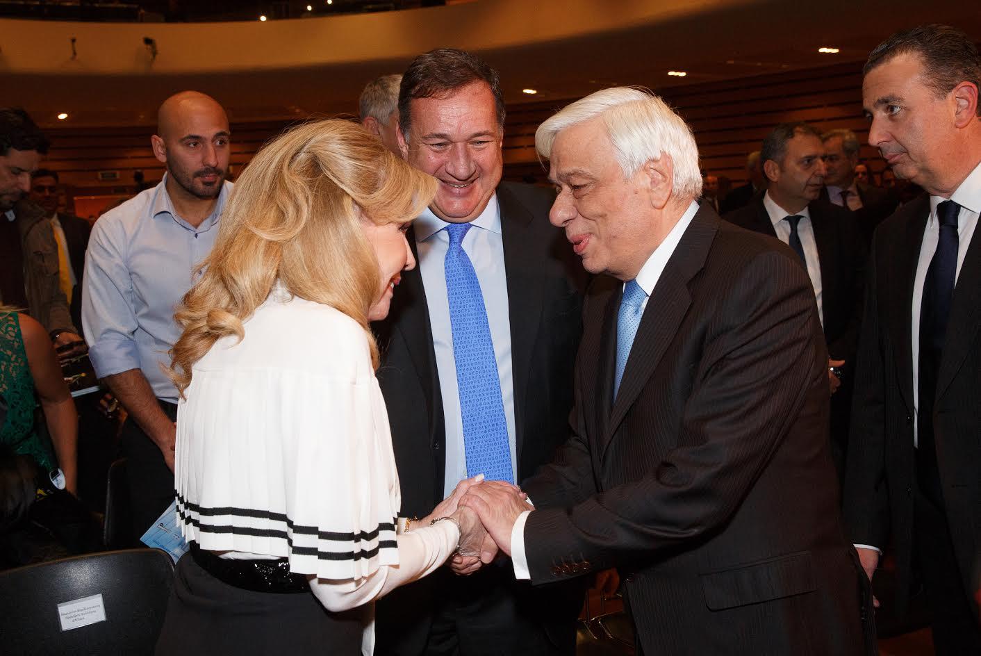 Ο Πανελλήνιος Σύνδεσμος Αθλητικού Τύπου τιμά τη Μαριάννα Β. Βαρδινογιάννη