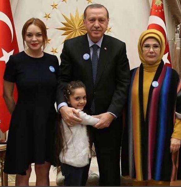 Lindsay Lohan Erdogan