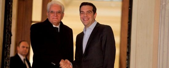Σ. Ματαρέλα: Η Ευρώπη πρέπει να δεσμευτεί περισσότερο για το μεταναστευτικό πρόβλημα της Ελλάδας και της Ιταλίας