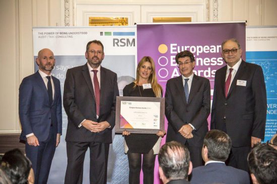 Η Λουξ περνά στη 2η φάση  του διαγωνισμού των European Business Awards sponsored by RSM