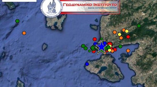 Μπαράζ σεισμικών δονήσεων στη Μυτιλήνη – Για ρήγμα, που έχει δώσει σεισμό 6,6, Ρίχτερ κάνει λόγο ο Κ. Παπαζάχος