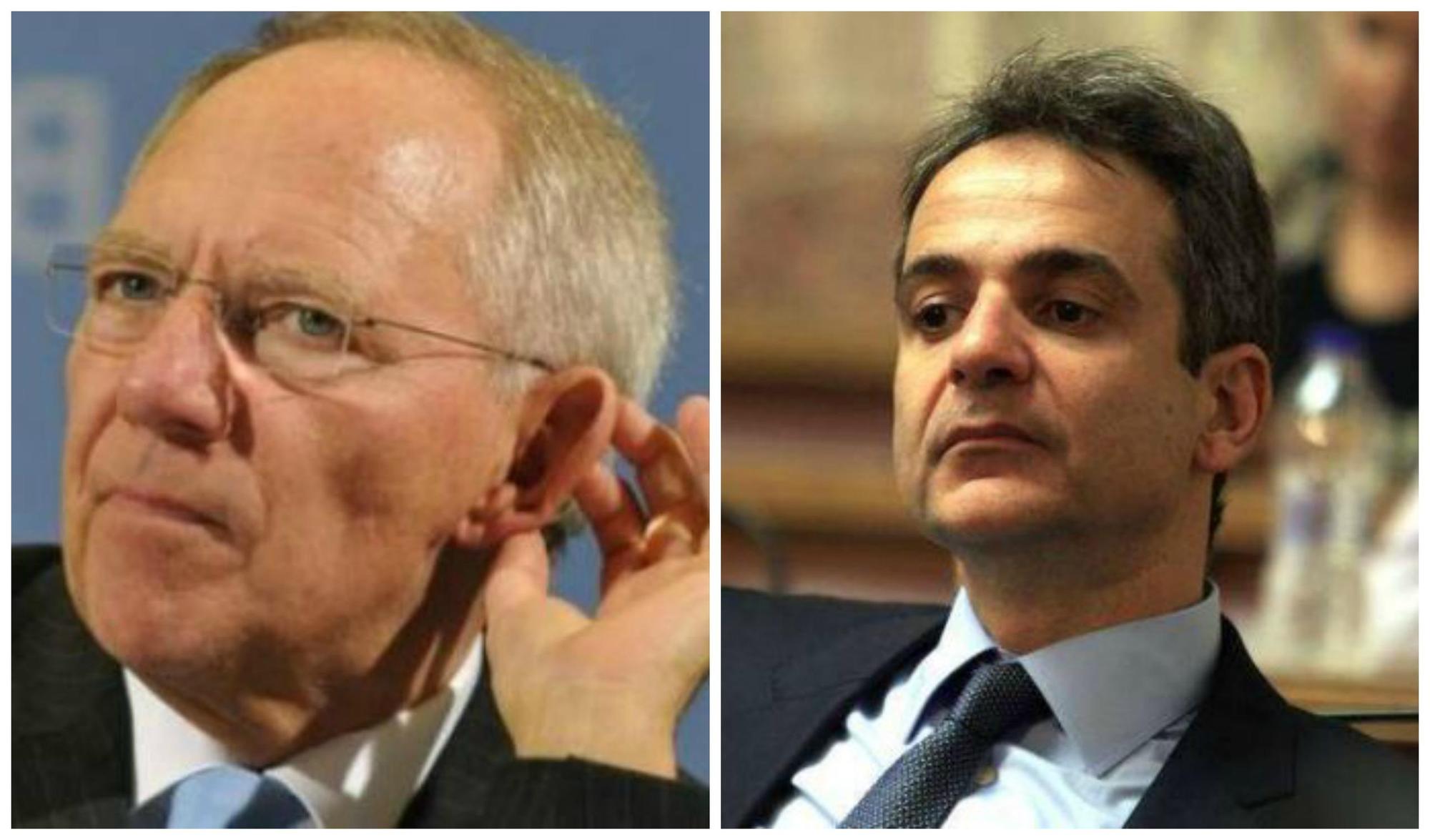 Κ. Μητσοτάκης – Σόιμπλε: Χωρίς δηλώσεις ολοκληρώθηκε η 70λεπτη συνάντηση