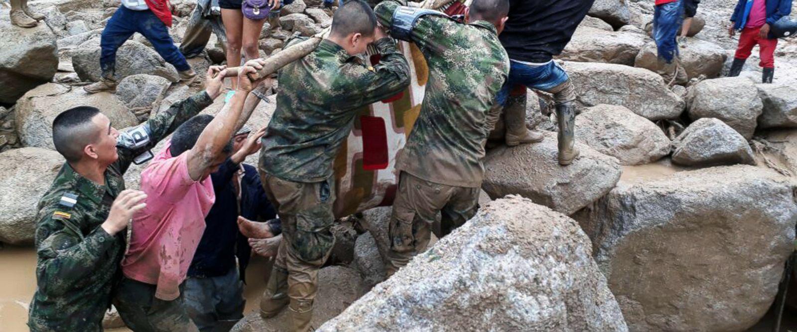 Θρήνος στην Κολομβία: 254 νεκροί από τεράστια κατολίσθηση λάσπης
