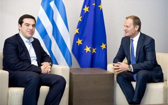 Τσίπρας σε Τουσκ: Να συγκληθεί έκτακτη Σύνοδος Κορυφής αν δεν υπάρξει λύση στο Eurogroup