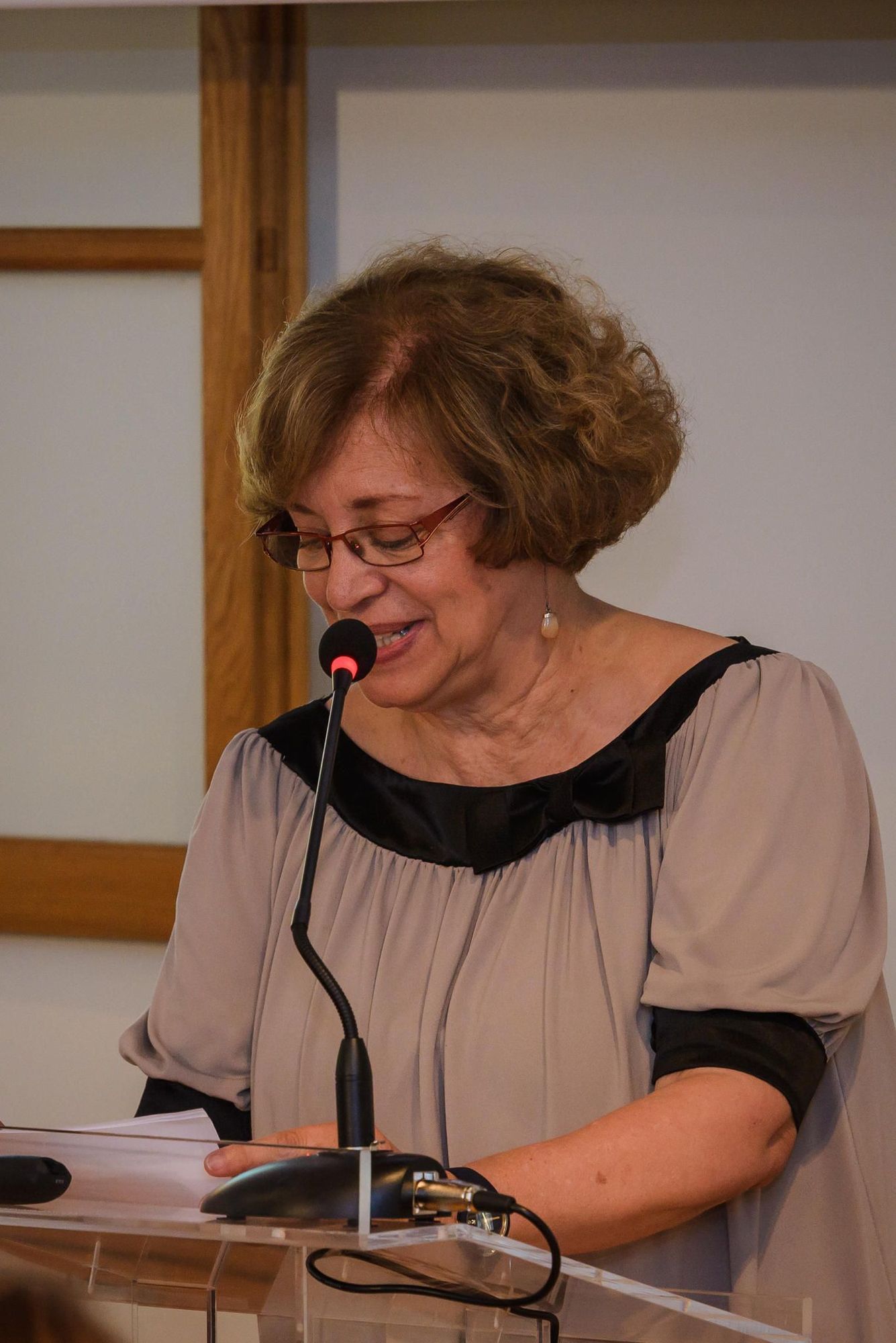 η Γενική Γραμματέας του Υπουργείου Πολιτισμού και Αθλητισμού, κ. Μαρία Ανδρεαδάκη-Βλαζάκη.