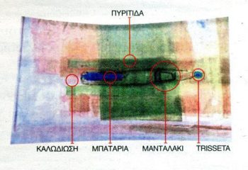 Τρομο-δέματα στο Κρυονέρι: Δείτε πώς “παγίδευσαν” τους φακέλους (pic)