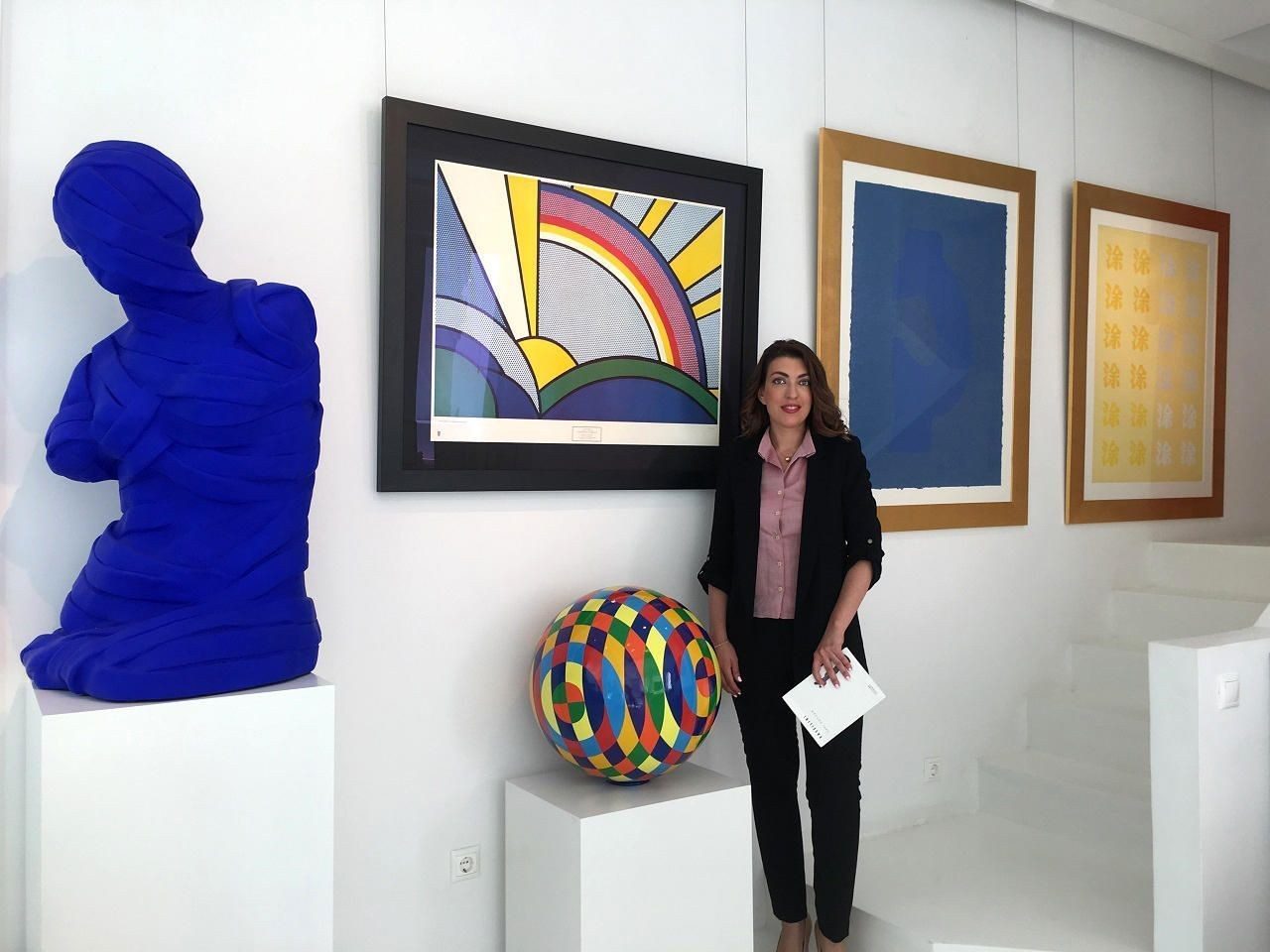 Μένια Κούλη, διευθύντρια της Mamush Gallery