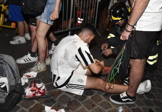 Ιταλία: 600 τραυματίες από υποχώρηση κιγκλιδώματος ενώ έβλεπαν τον τελικό του Champions League