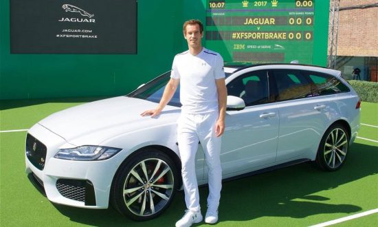 Η Jaguar XF Sportbrake και ο Murray
